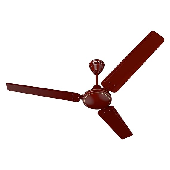 Bajaj Frore 1200 mm (48″) Star Rated Ceiling Fans for Home |BEE Star Rated Energy Efficient Ceiling Fan |Rust Free Coating for Long Life |High Air Delivery |2-Yr Warranty Brown