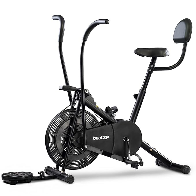 beatXP Vortex Active Air Bike Exercise Cycle for Home