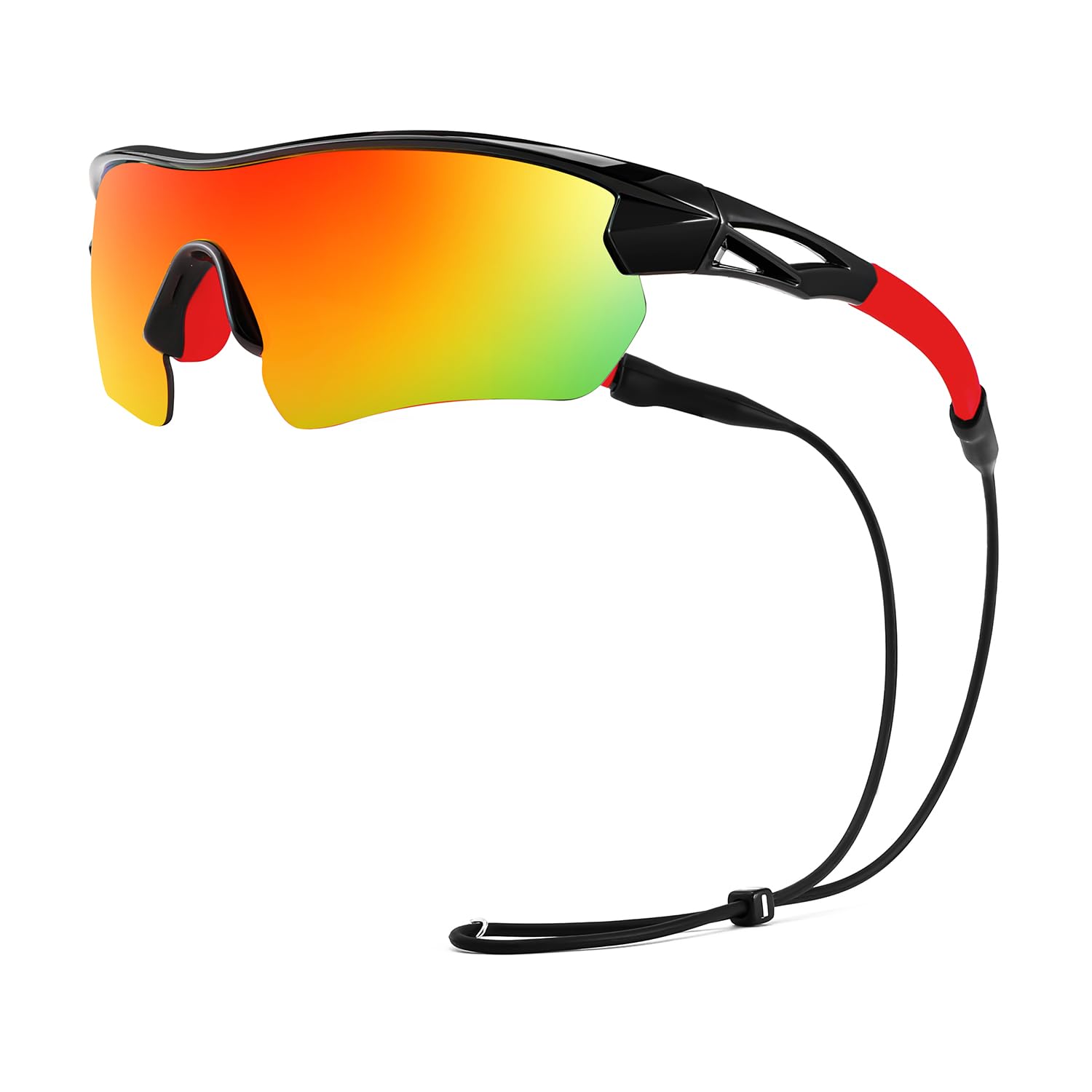 Karsaer Polarized TR90 Sports Cycling Sunglasses BMX, Running Golf Baseball