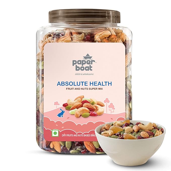 Paper Boat Absolute Health Dry Fruits Mix, Premium Trail Mix