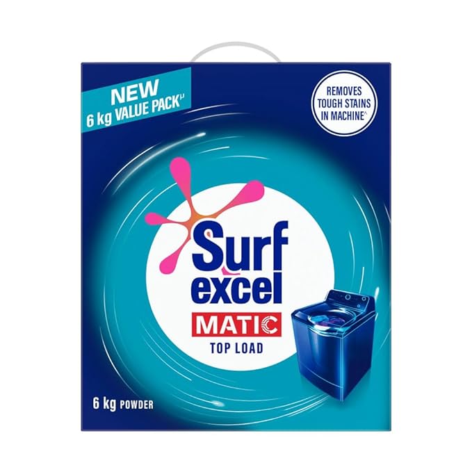 Surf Excel Matic Top-Load Detergent Powder 6Kg