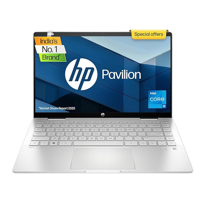 HP Pavilion x360, 13th Gen Intel Core i5-1335U, 14-inch (35.6 cm),