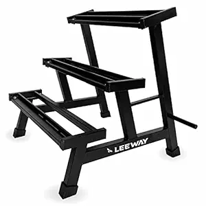 National Bodyline Leeway 3-Tier Dumbbell Weight Rack Storage Stand| Dumbbell Stand