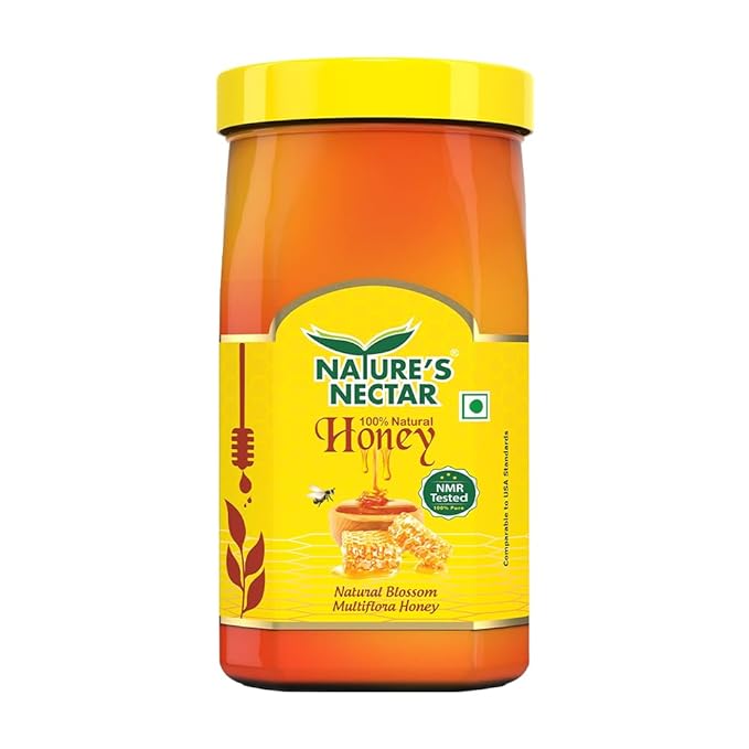 Nature’s Nectar Pure Honey 1kg | 100% Pure NMR Tested Honey