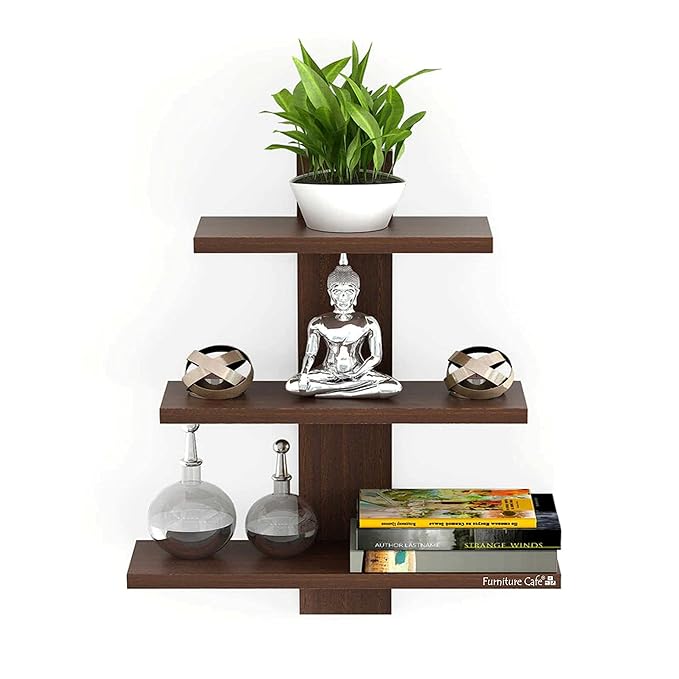 Furniture Cafe® Wooden Wall Shelves for Living Room