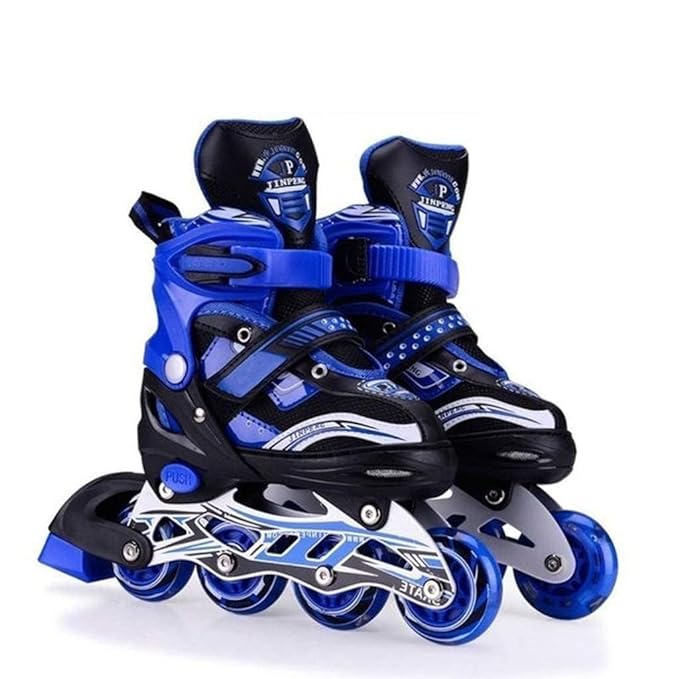 SAHYOG Corporation Roller Skates for Boys and Girls Age | Group 6-12 Years Adjustable | Inline Skating Shoes with School Sport