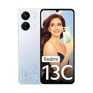 Redmi 13C (Starfrost White, 4GB RAM, 128GB Storage)