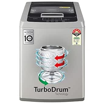 LG 7 Kg 5 Star Inverter TurboDrum Fully Automatic Top Loading Washing Machine