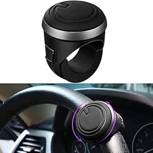 KeepCart Car Accessories Steering Wheel Spinner Metal Car Power Handle Spinner Steering Wheel Knob