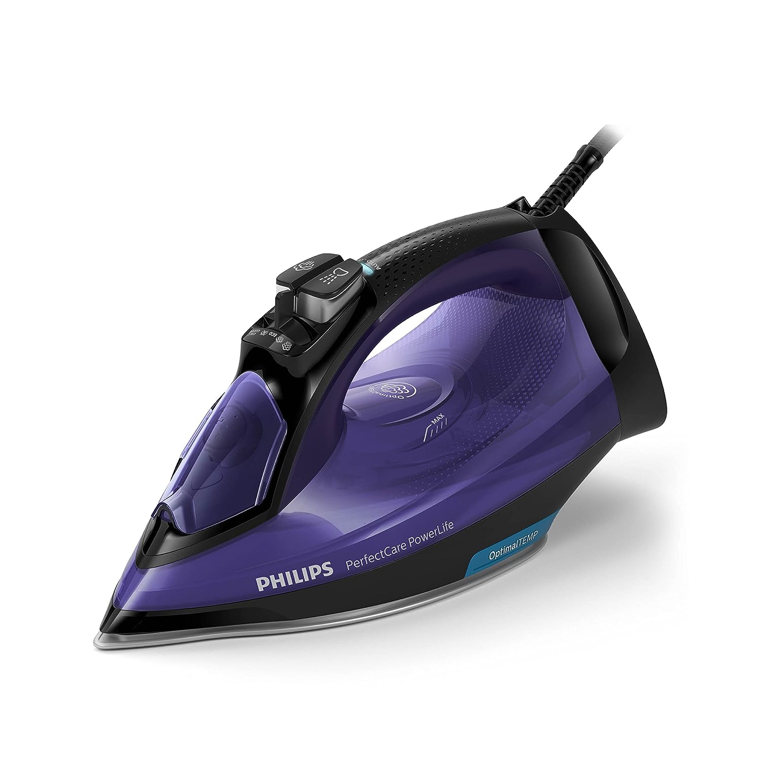 Philips Perfect Care Power Life Steam Iron GC3925/34, 2400W, up to 45 g/min steam Output
