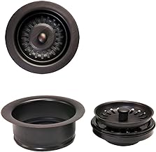 Premier Copper Products DC-1ORB Drain Combination Package for Double Bowl Kitchen Sinks