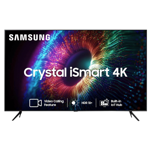 SAMSUNG CUE60 108 cm (43 inch) 4K Ultra HD LED Tizen TV with Crystal Processor 4K
