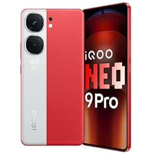 iQOO Neo9 Pro 5G (Fiery Red, 8GB RAM, 256GB Storage)