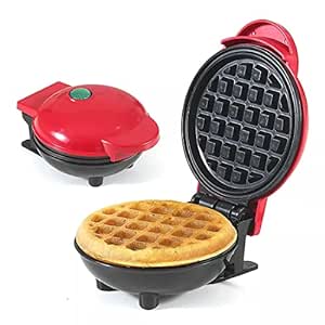 Ladiosa Waffle Maker, Electric Waffle Iron, Mini Waffles Maker Machine