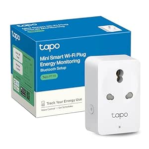 Tapo TP-Link P110 Mini 16A Smart Wi-Fi Plug, Energy Monitoring