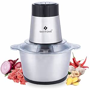 SKYTONE Electric Chopper Meat Grinders With Stainless Steel Bowl