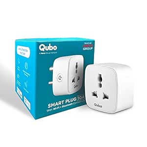 QUBO 16A Wifi + BT Smart Plug from Hero Group, Energy Monitoring