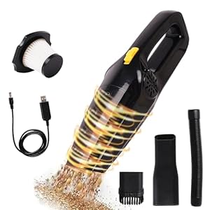 GaxQuly Cordless Handheld Vaccum Cleaner for Home 800W for Home Use, Dry Vacuuming