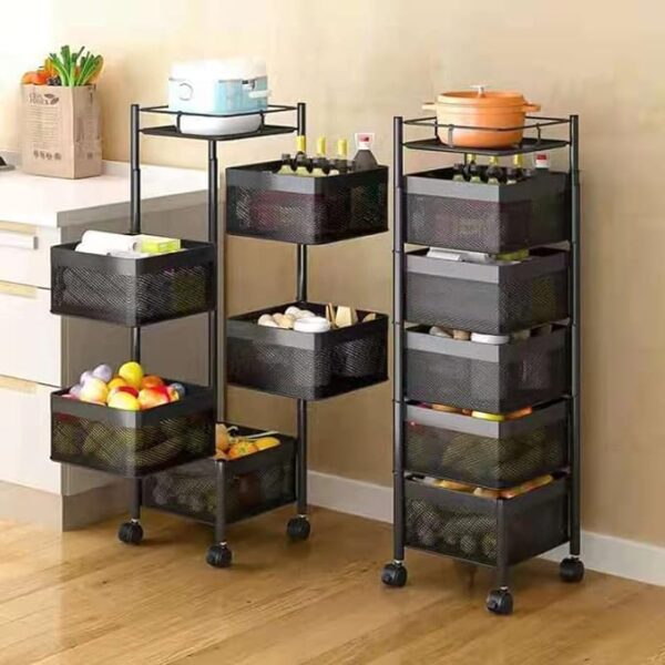Rasvesh Metal Kitchen Trolley Kitchen Organizer Items&Kitchen Accessories