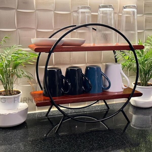 Wooden Spice Rack/Kitchen Organizer & Storage Rack