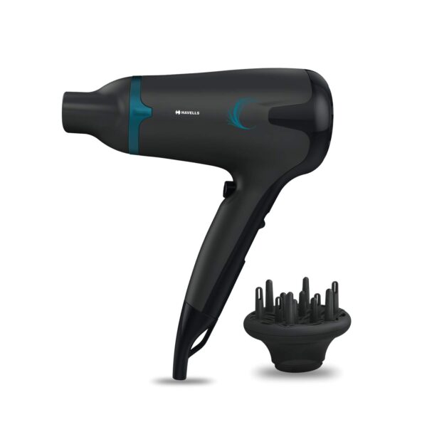 Havells 1700W 2-in-1 Hair Dryer with Diffuser and Thin Concentrator