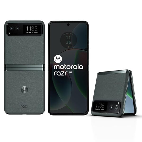 Motorola razr 40 (Sage Green, 8GB RAM, 256GB Storage) | External AMOLED Display