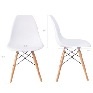 Bhumika Overseas Mid Century Plastic Modern Chair