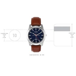 TIMEX Analog Men's Watch (Dial Colored Strap)