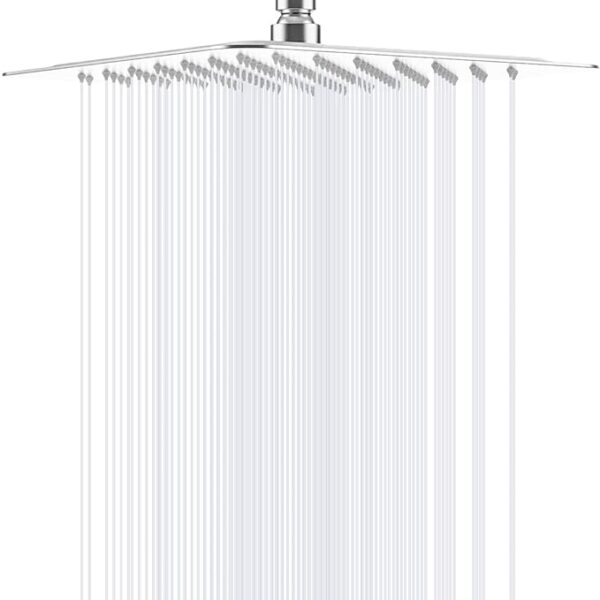 SHR20795 SS-304 Grade 8x8 Square Overhead Shower Without Arm