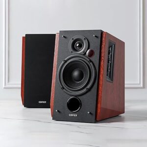 Edifier Powered Bluetooth 5.0 Wireless Bookshelf Speakers