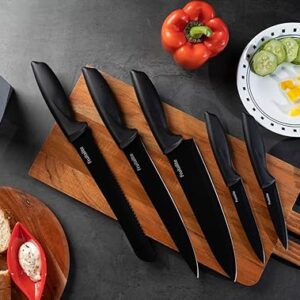 Fruitalite 7 Pieces Kitchen Knife Set Stainless Steel
