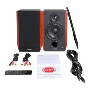 Edifier Powered Bluetooth 5.0 Wireless Bookshelf Speakers