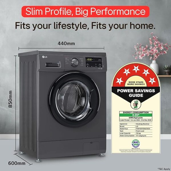 7 Kg, 5 Star, Direct Drive Technology Washing Machine