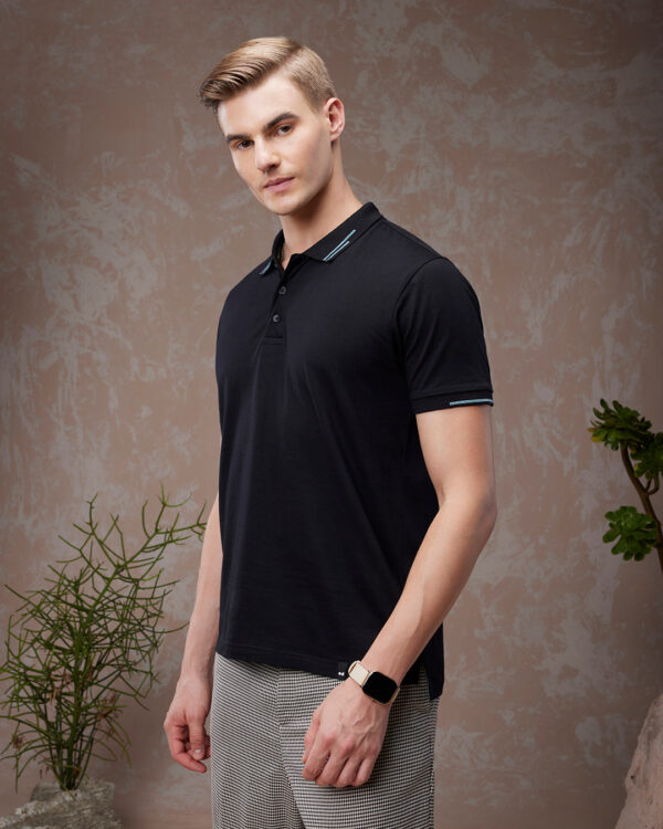 Black Polo T-shirt