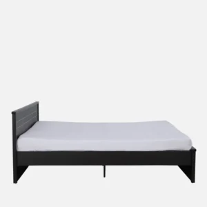 Kosmo Carnival Queen Size Bed in Natural Wenge Finish