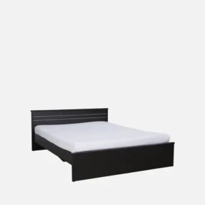 Kosmo Carnival Queen Size Bed in Natural Wenge Finish