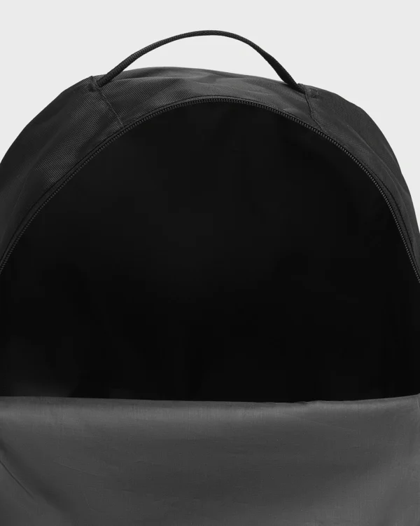 Black Printed Small Backpack